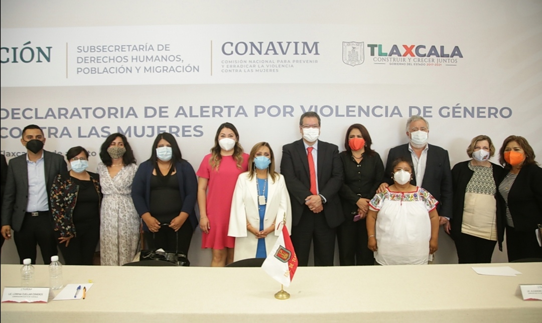 Declaran Alerta de Violencia de Género contra las Mujeres en Tlaxcala