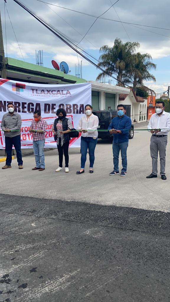 La Alcaldesa Capitalina Mildred Vergara inaugura Obras en Loma Bonita