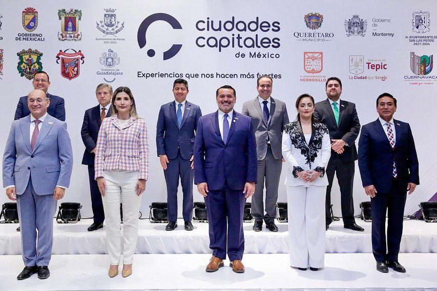 Se integra Tlaxcala a la Asociación de Ciudades Capitales de México