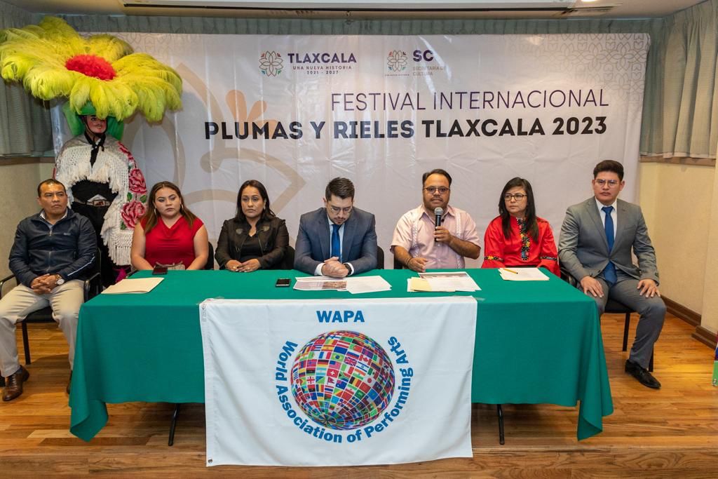 Presentan el Festival Internacional Plumas y Rieles Tlaxcala 2023