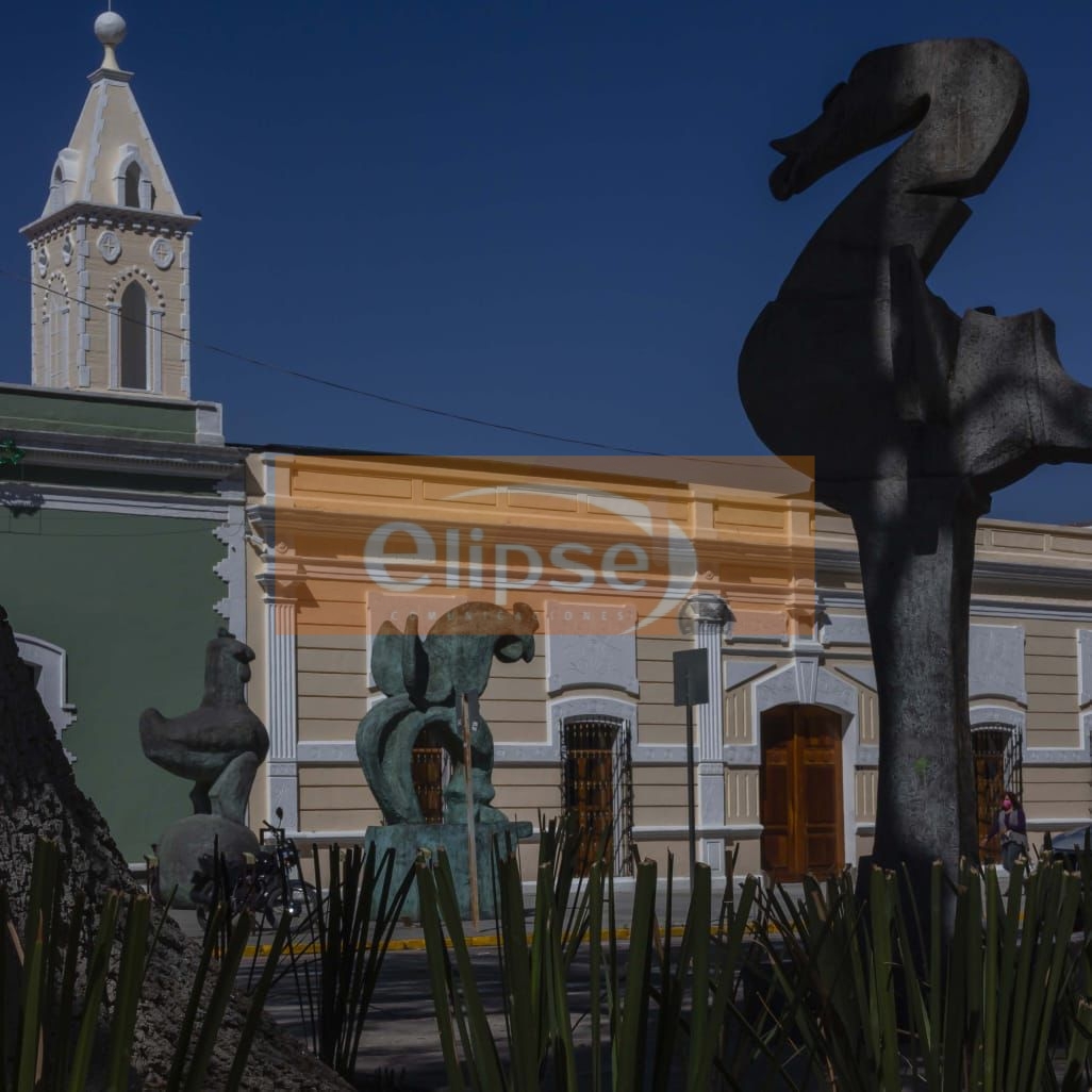 Vista de las salas de exhibición del Museo de Arte de Tlaxcala