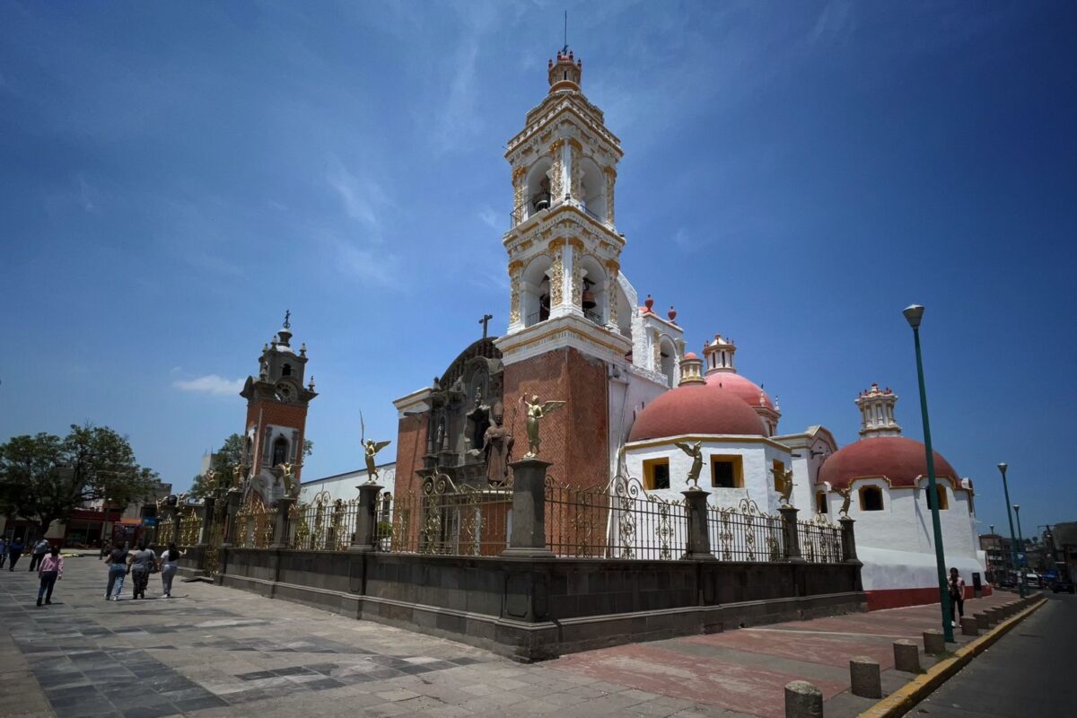 Parroquia de la Señora Santa Ana, ubicada en el centro histórico de #Chiautempan #Tlaxcala.