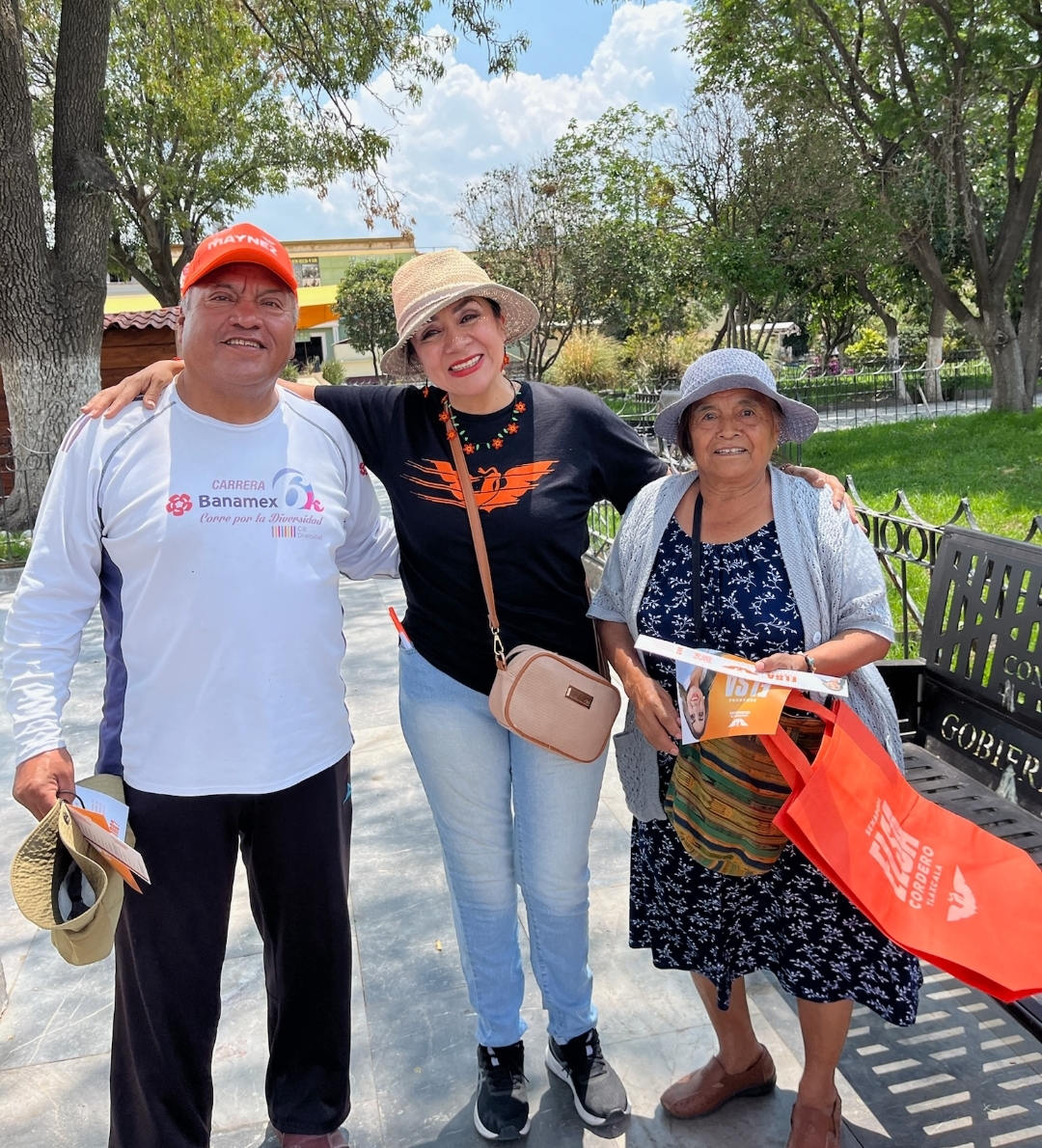 AL RECORRER LOS  60 MUNICIPIOS DEL  ESTADO, ELSA CORDERO RECIBE EL APOYO DE LA CIUDADANÍA PARA SER  SENADORA. 