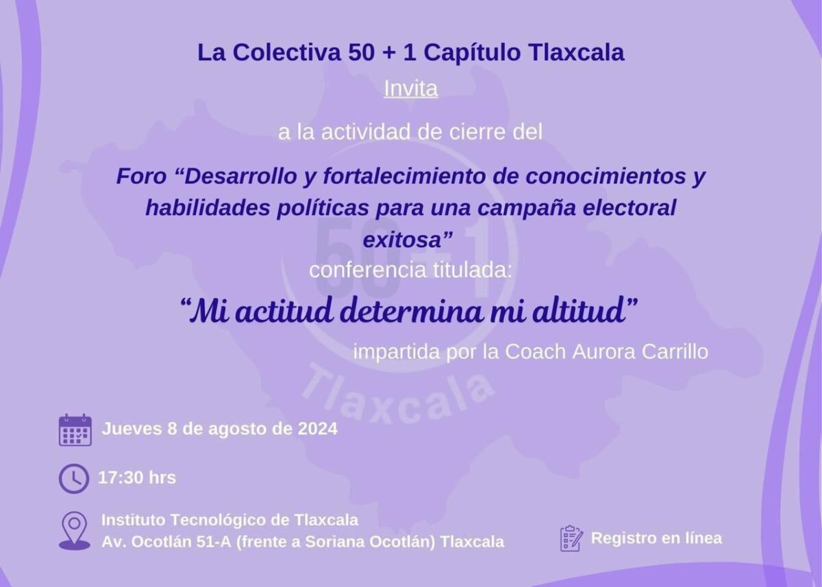 La colectiva 50 +1 capitulo Tlaxcala.