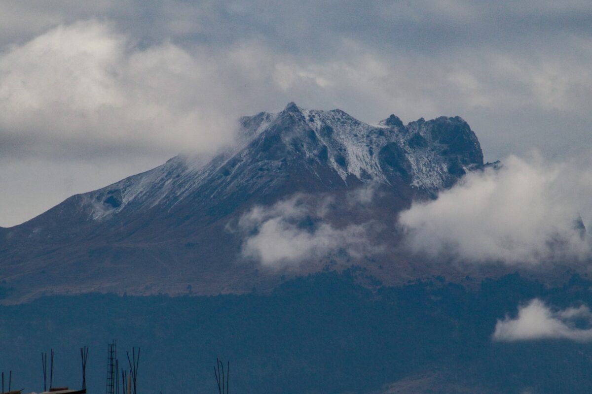 Esta tarde se puede apreciar el volcán Matlalcueyetl o Malinche