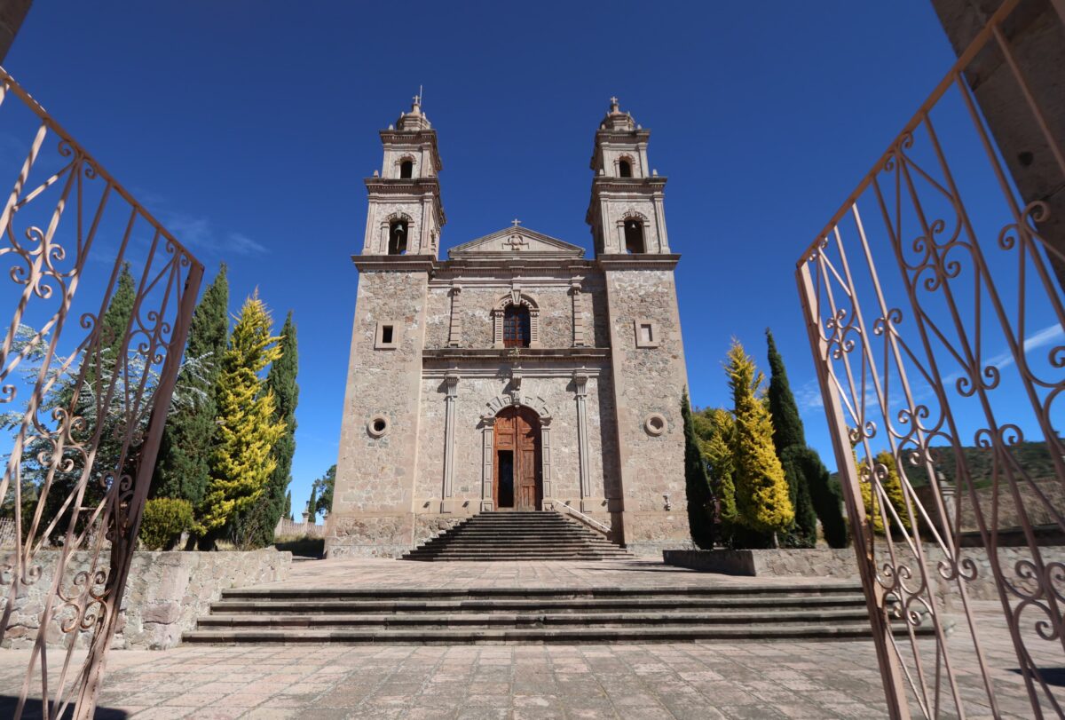 La capilla de Lourdes, ubicada en el municipio de Tlaxco