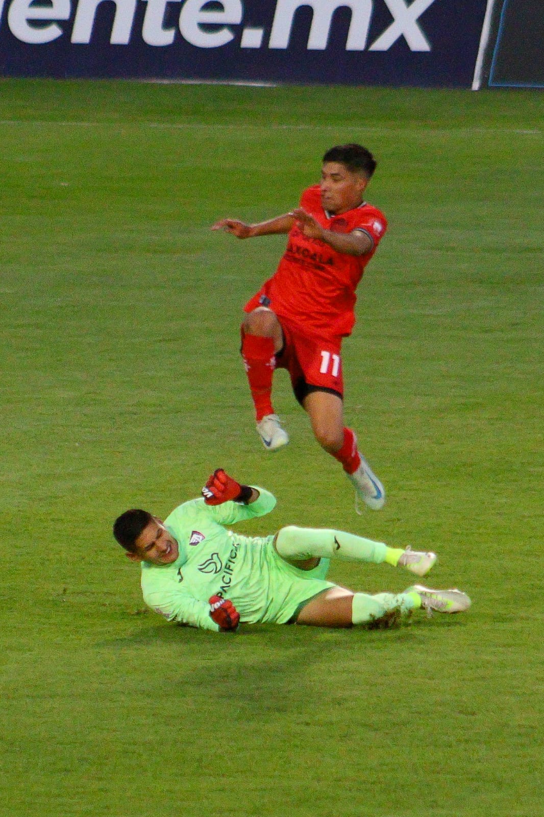 Coyotes de Tlaxcala empataron con un marcador de 2-2.