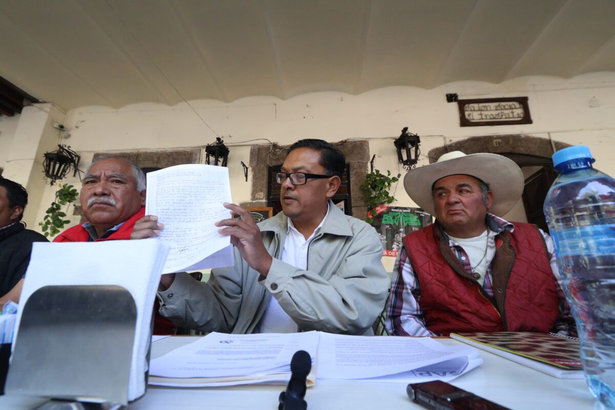 Sergio Sarmiento, líder del Congreso Agrario Permanente