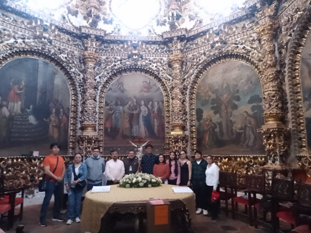 Estudiantes de movilidad en la UATx recorren zonas  emblemáticas de la capital por invitación de Sectur Tlaxcala