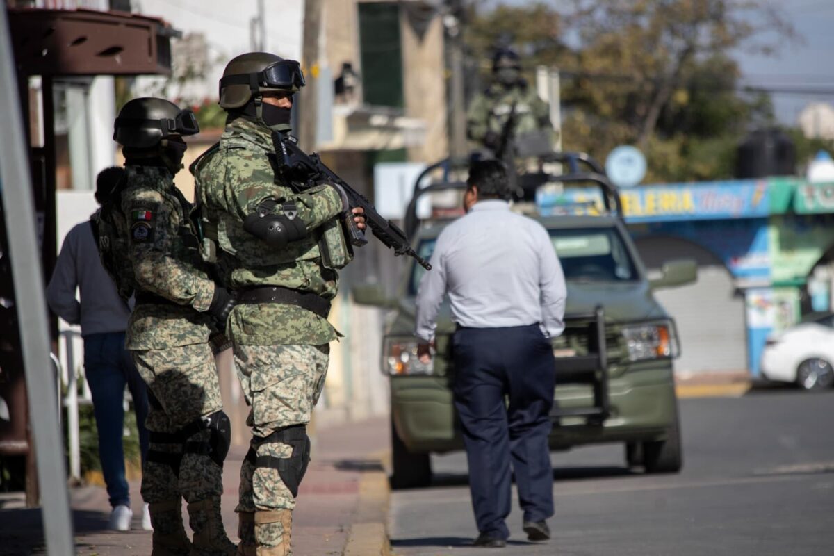 Aspectos del patrullaje que realizan por calles del municipio de Acuamanala