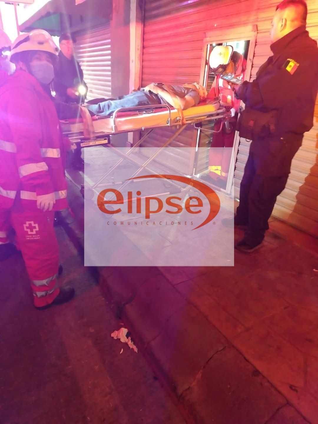 Hombre es herido a balazos en comercio de maquinitas en las inmediaciones de la central de Tlaxcala y se encuentra en estado grave