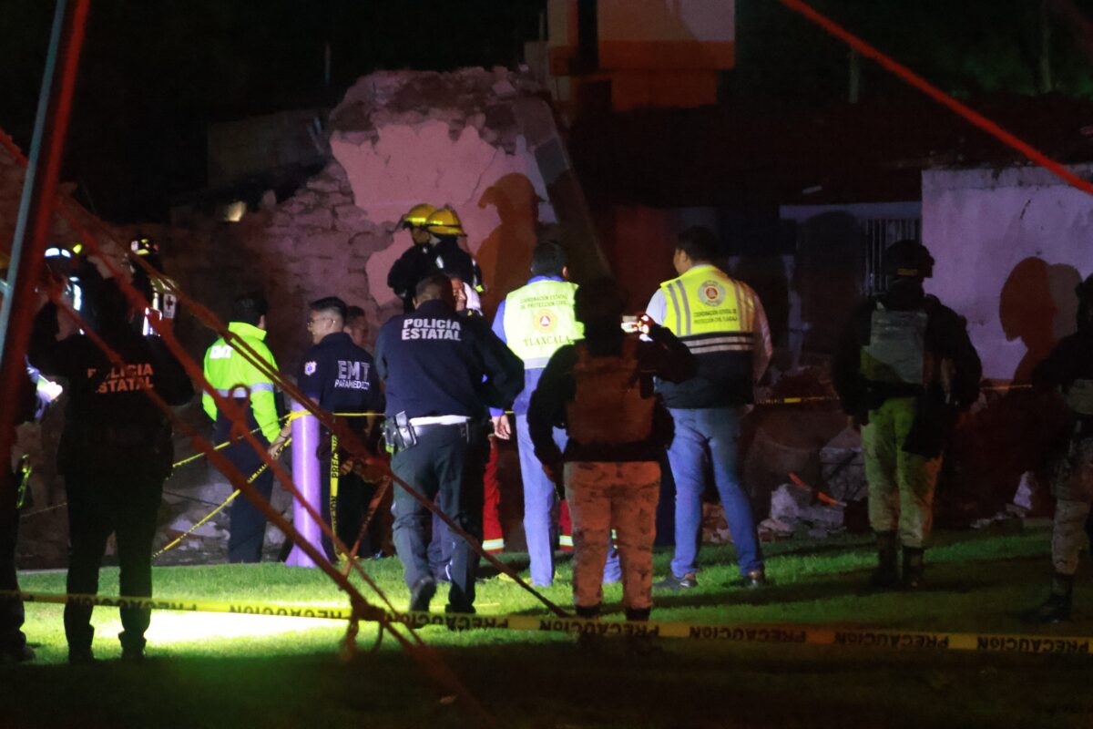 Fuerte explosión de pirotecnia en Totolac deja múltiples heridos y daños materiales 