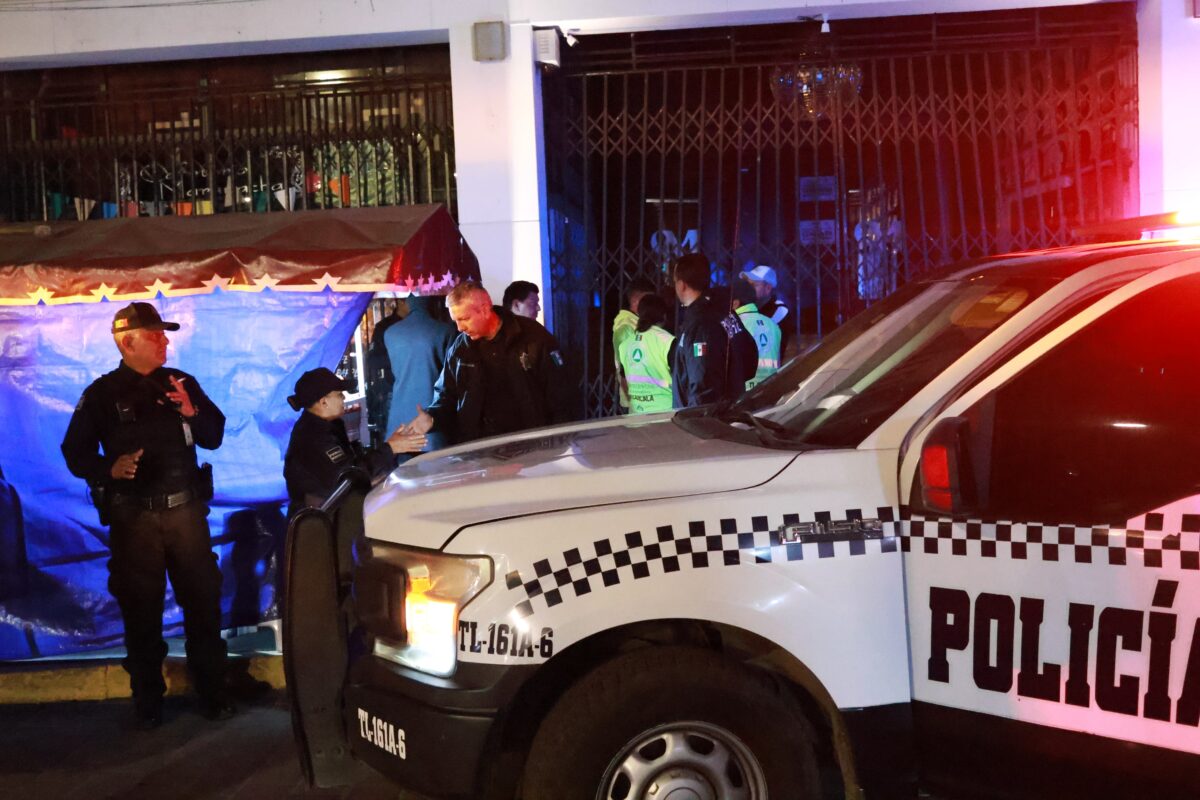 Elementos de la policía municipal, estatal y Protección Civil del ayuntamiento capitalino, realizaron esta noche un operativo
