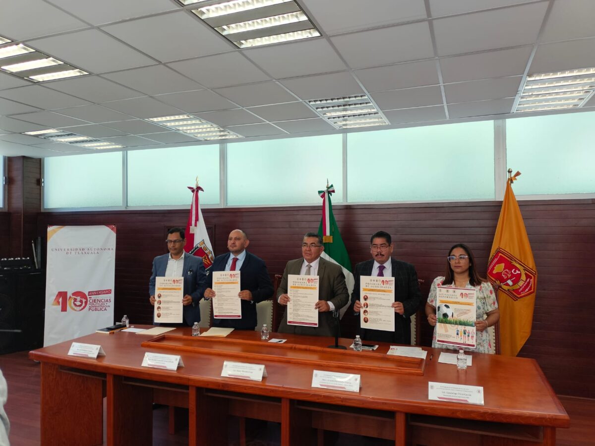Cumple 40 años la Facultad de Derecho, Ciencias Políticas y Criminología de la Universidad Autónoma de Tlaxcala .