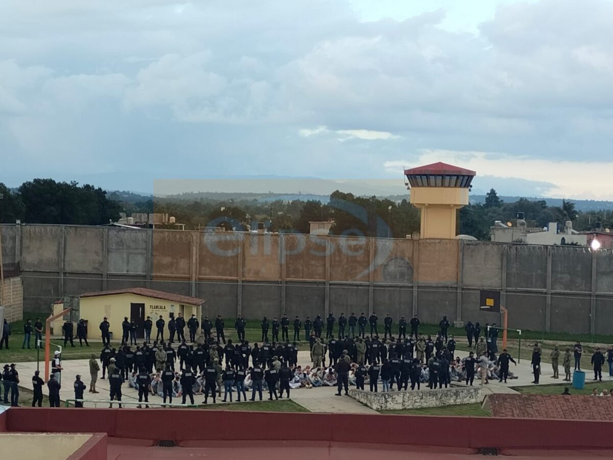 Durante la tarde de este miércoles se realizó un Operativo Interinstitucional para la revisión al Centro de Reinserción Social De Apizaco