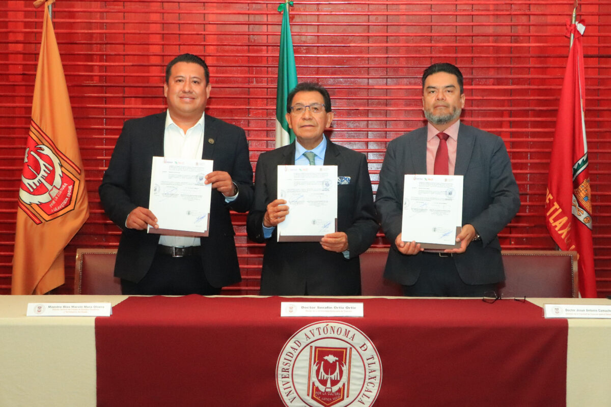UATx y CECyTE ratifican convenio de colaboración