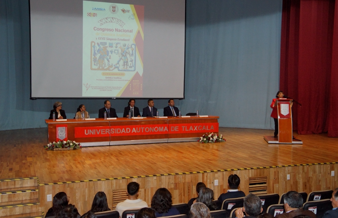 Organiza la UATx el XXXVII Congreso Nacional de Química Analítica