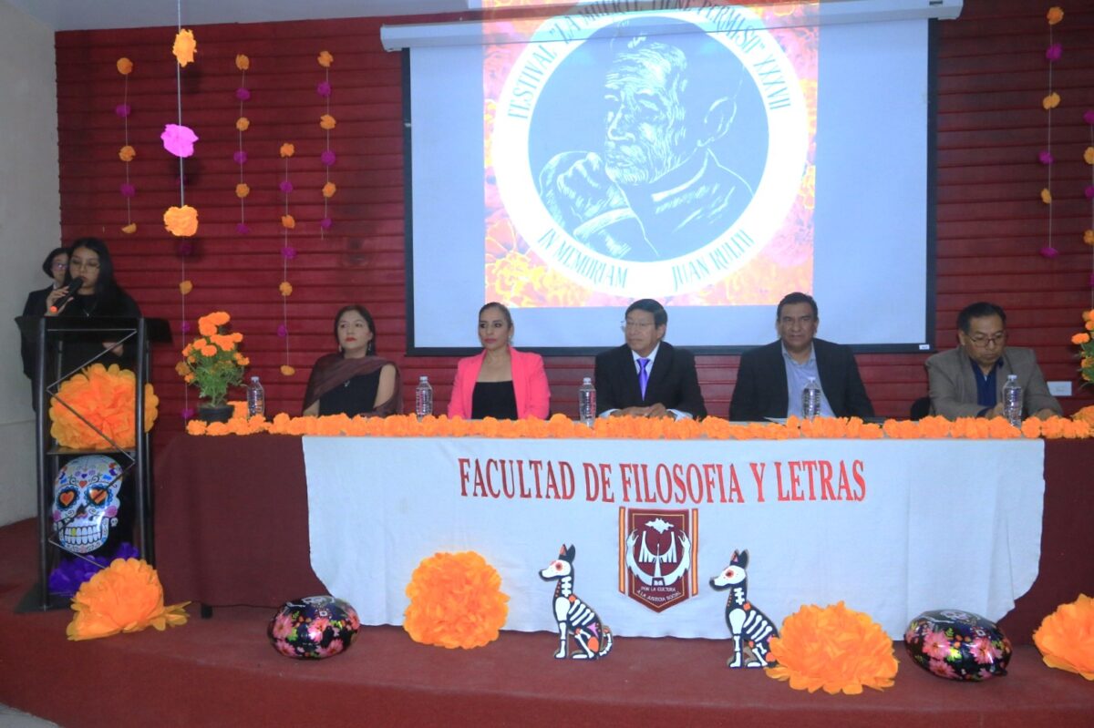 Entre fumarolas de copal y aromas de exquisitos manjares  inició El Festival “La Muerte tiene permiso”, en su edición 37