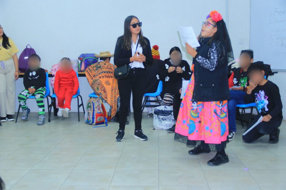 Estudiantes de Desarrollo Humano UATx fomentan  la práctica de la inclusión y el aprendizaje entre niños