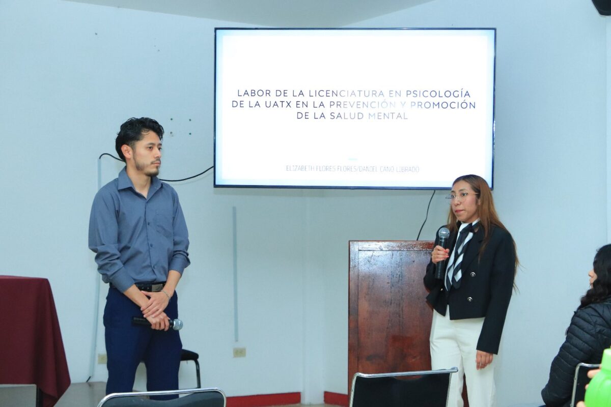 Estudiantes de Psicología UATx exponen proyectos que buscan  impactar en la convivencia basada en valores y paz social