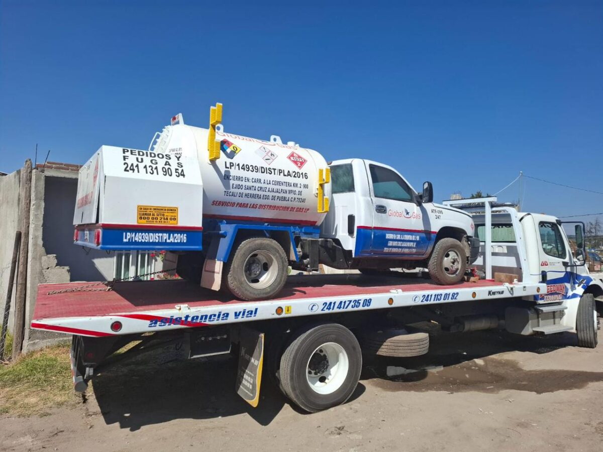 Megaoperativo federal en Apizaco: Aseguran inmueble y tres unidades de distribución ilegal de gas