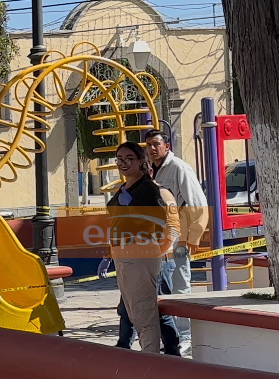 Hombre muere tras fuerte caída en el parque de Huamantla