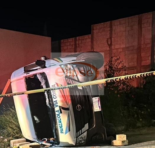 Chofer de la Ruta 7 muere aplastado por su propia unidad tras maniobra en reversa