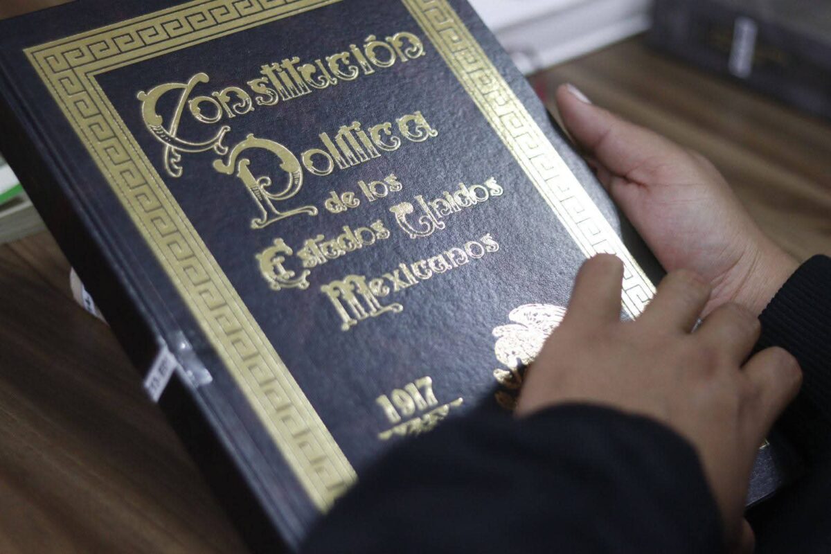 Se pueden consultar ejemplares de Constituciones, tanto estatales como la Constitución Nacional