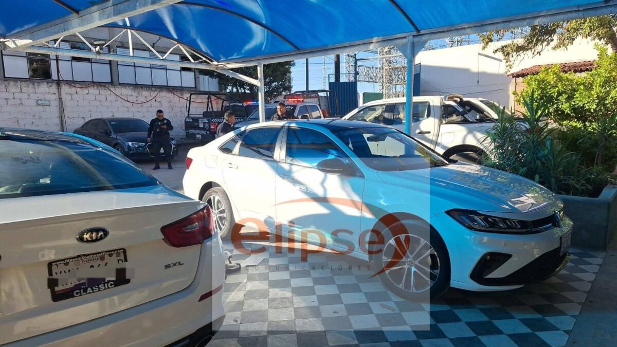 Comando asalta “Baños Los Ángeles” en Chiautempan; se llevan un vehículo y pertenencias del personal