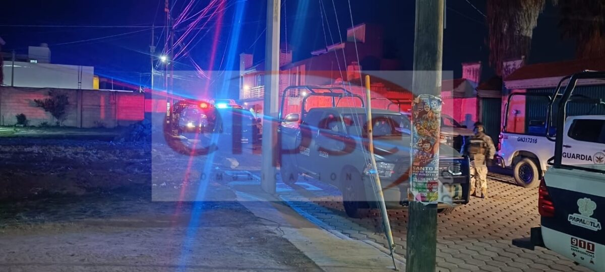 Se agarran a balazos contra policías en Tenancingo; dos “ratas” poblanas, entre ellas, un menor, terminan heridas