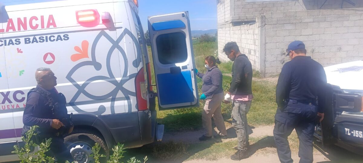 Reportan balacera en Cuapiaxtla, pero encuentran a joven apuñalado tras supuesta riña