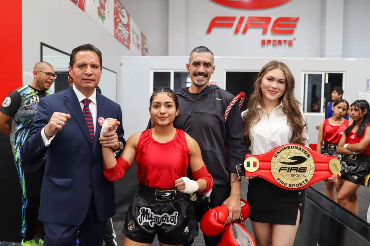 Luis Antonio Herrera Pérez impulsa el deporte en Tlaxcala a través del Muay Thai, boxeo y kick boxing