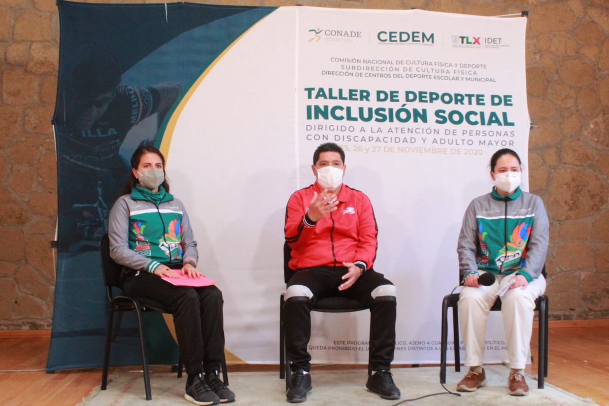 Finalizan IDET y CONADE Taller de Deporte de Inclusión Social