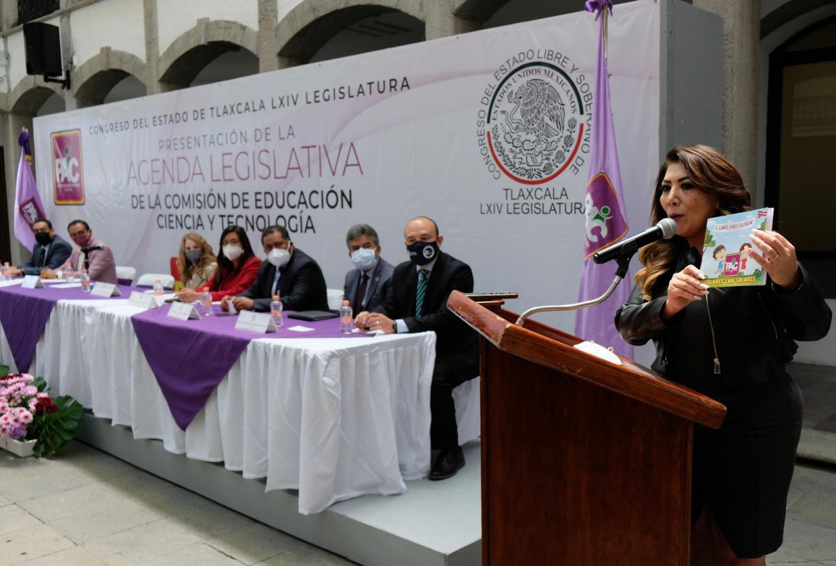 Presenta agenda legislativa la comisión de Educación, Ciencia y Tecnología de la LXIV legislatura del Congreso de Tlaxcala.