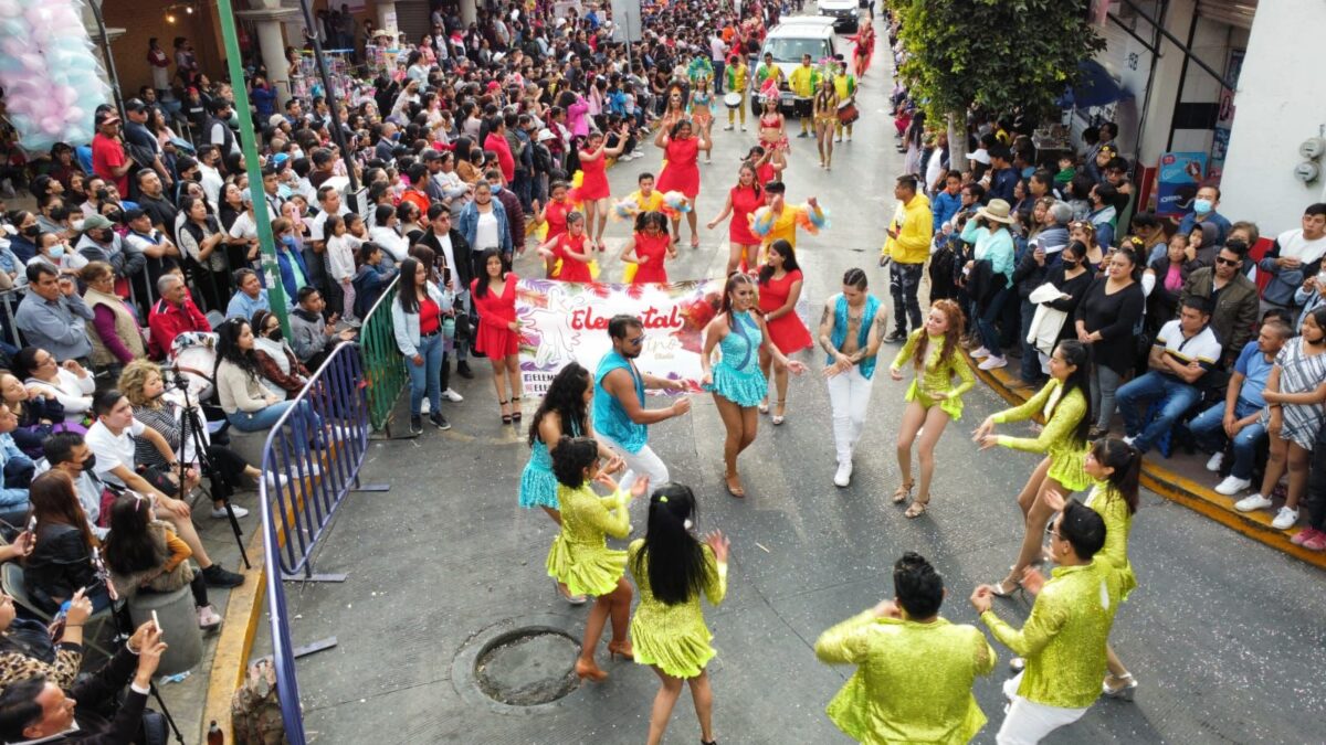 Exitoso cierre del Carnaval “Traspasando Fronteras” Chiautempan 2023