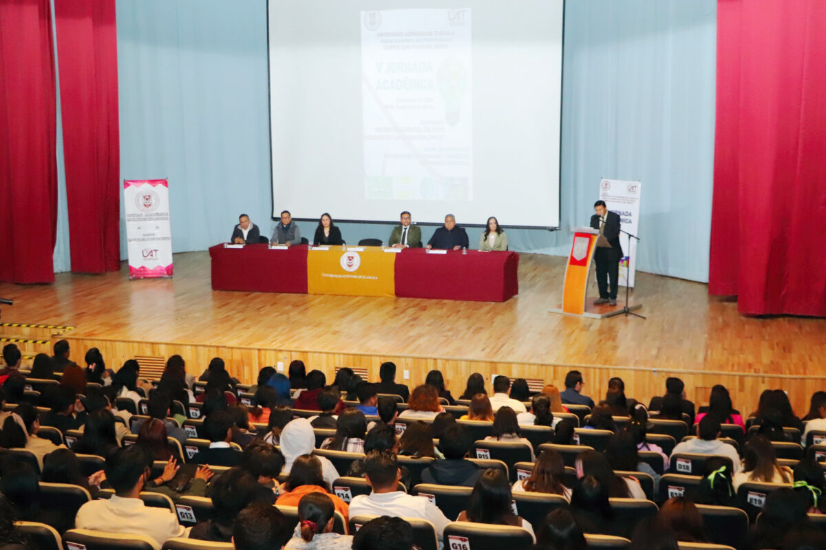 Efectuó UATx jornada académica del campus San Pablo del Monte