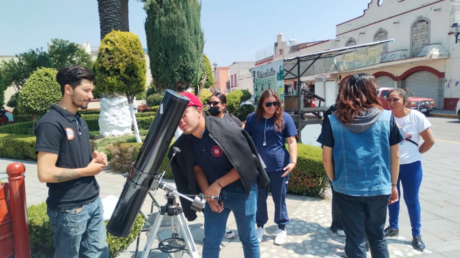 Fue UATx punto de observación de eclipse solar Elipse Tlaxcala
