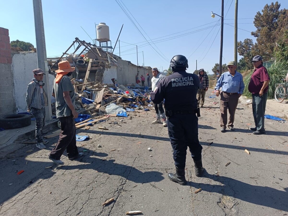Tragedia en Tetla de la Solidaridad: supuesta explosión de tanque de gas deja un muerto y una mujer con crisis nerviosa