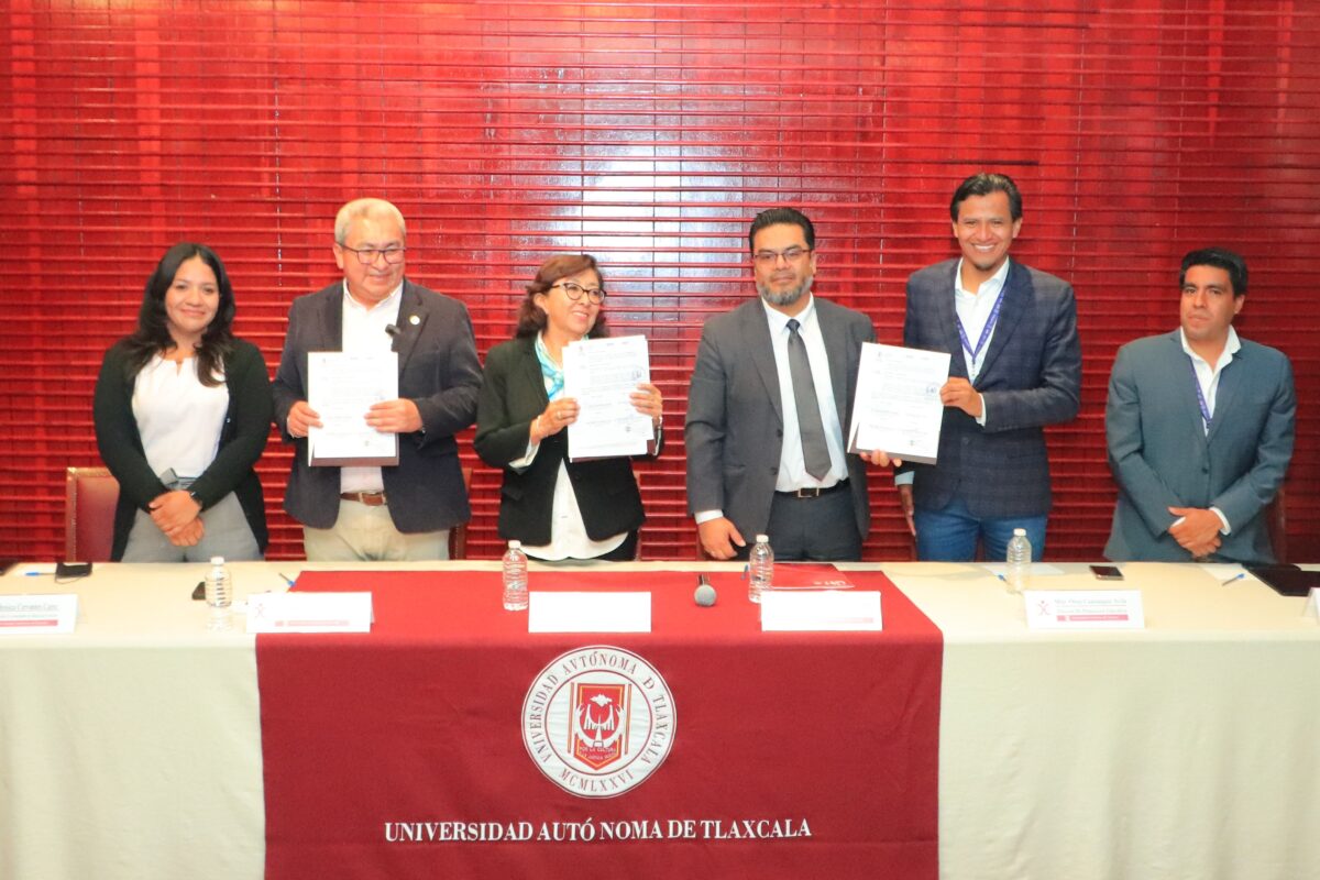 UATx y SEPE suscriben convenio para que estudiantes participen en el programa     ́    ́