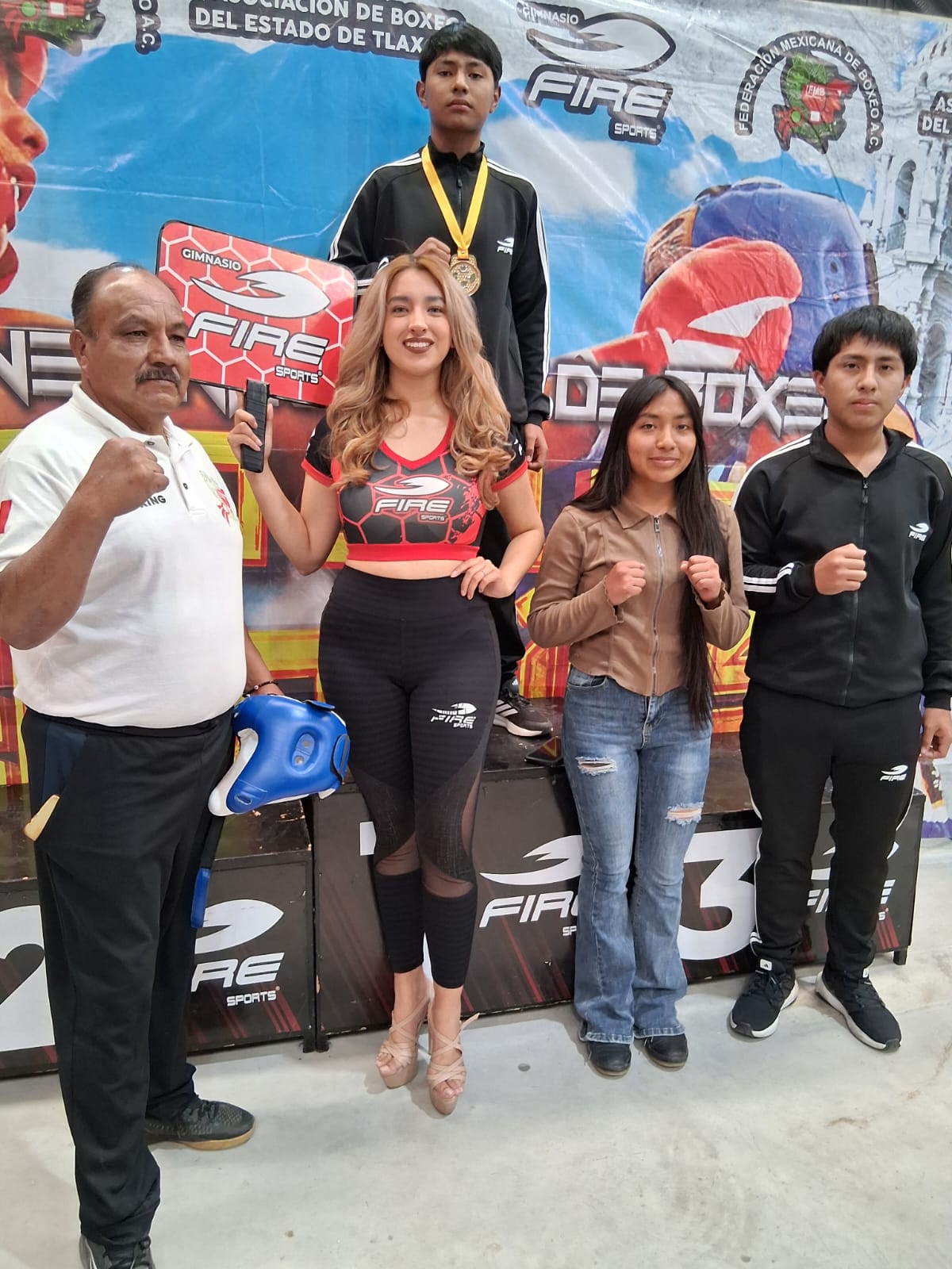 ROTUNDO ÉXITO CUARTO TORNEO NACIONAL DE BOX , FIRE SPORTS 