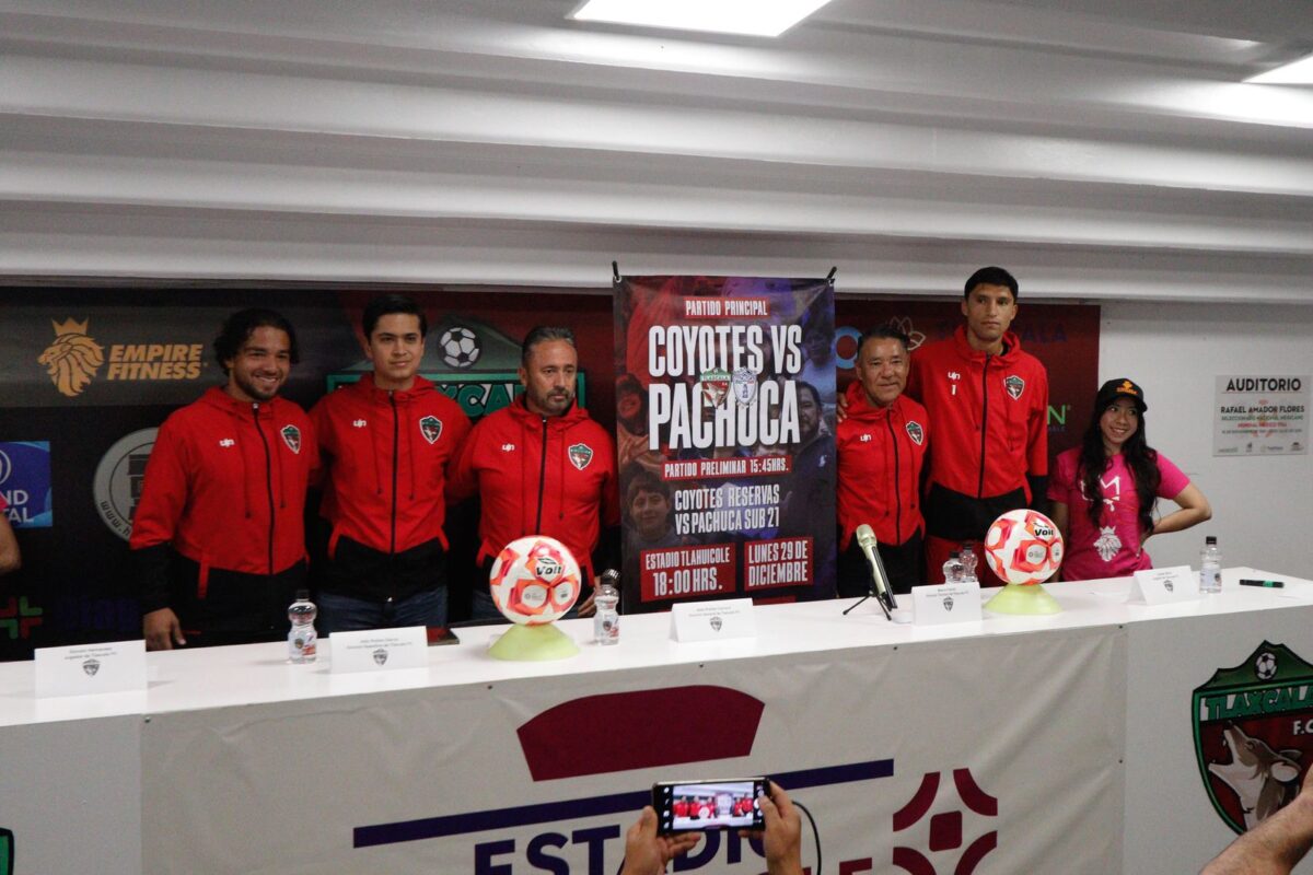Partido amistoso el club Pachuca sub 21 y coyotes
